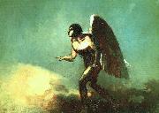 Odilon Redon The Winged Man painting